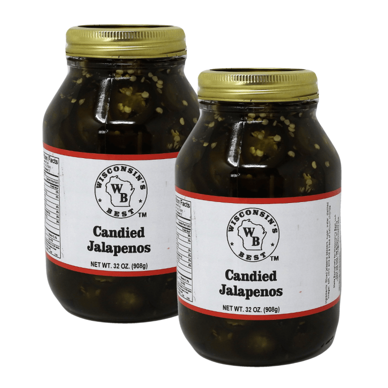 Candied Jalapenos 32oz. (2 Pack)