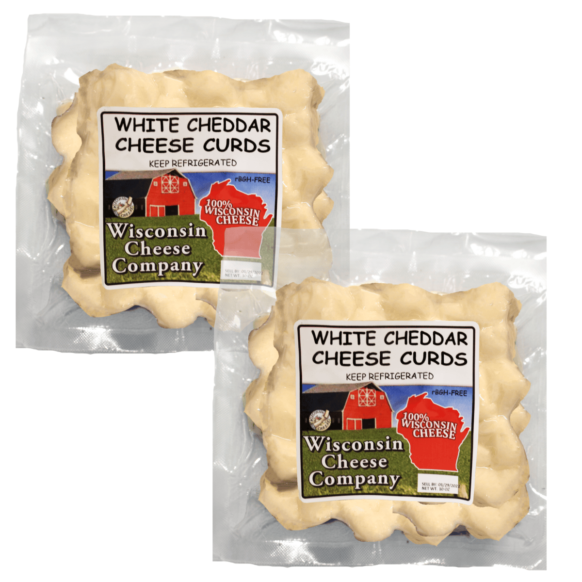 White Cheddar Cheese Curds – 2 Pack