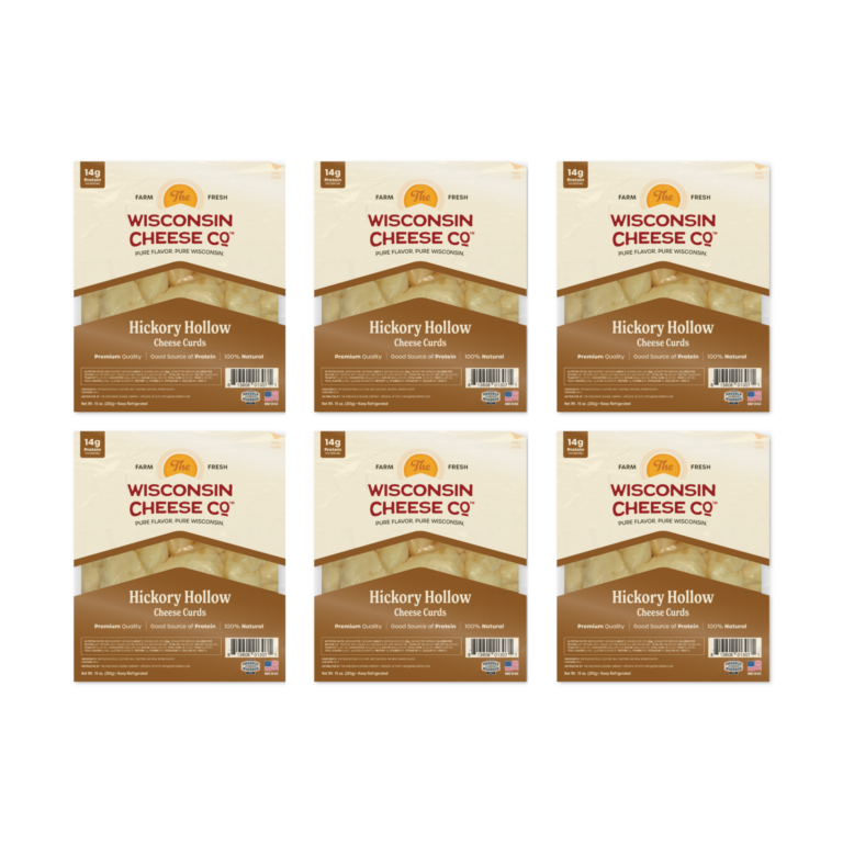 Hickory Hollow Smoked Cheese Curds 6-Pack