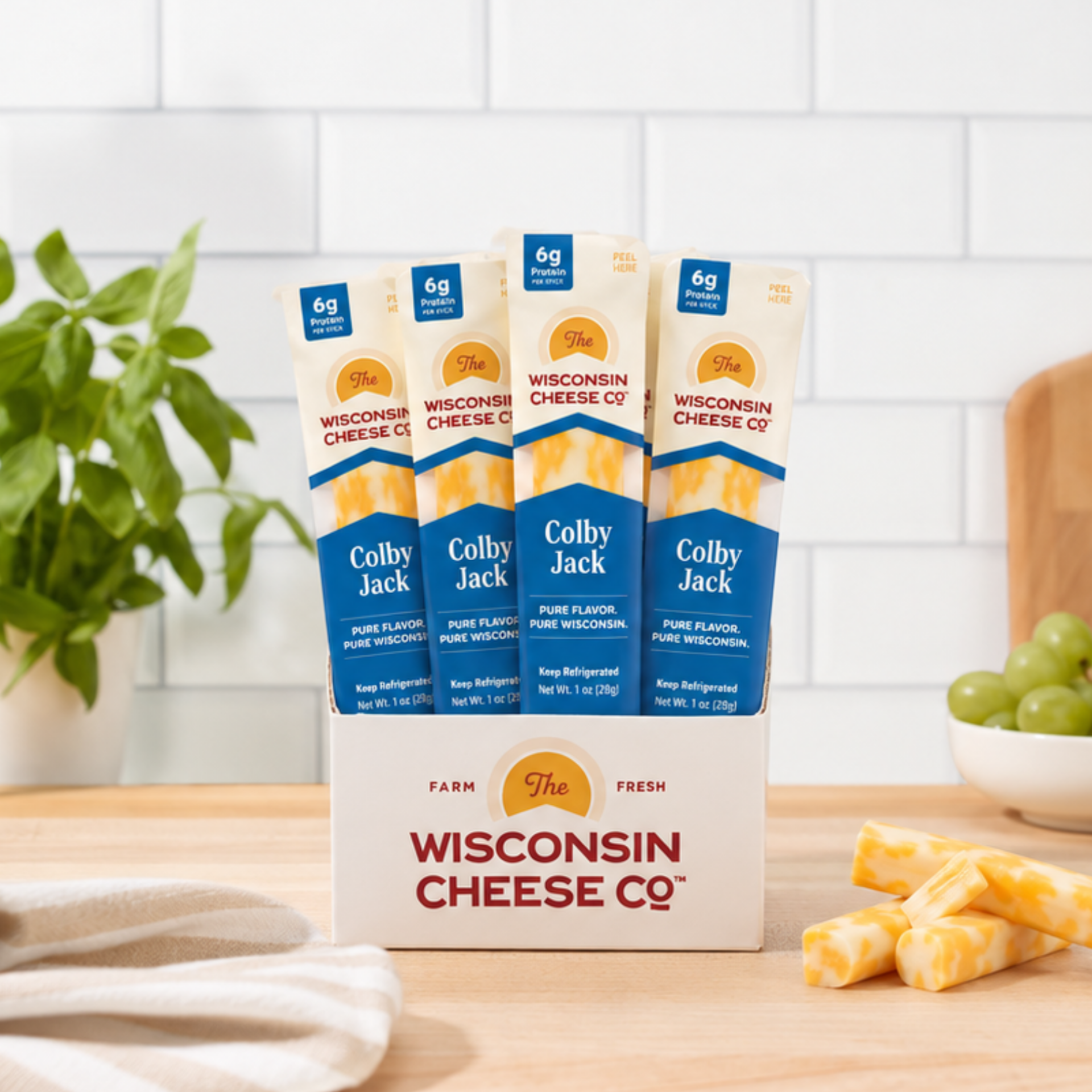 colby jack cheese sticks