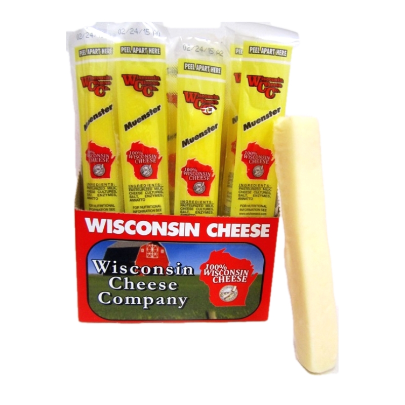 muenster cheese snack sticks