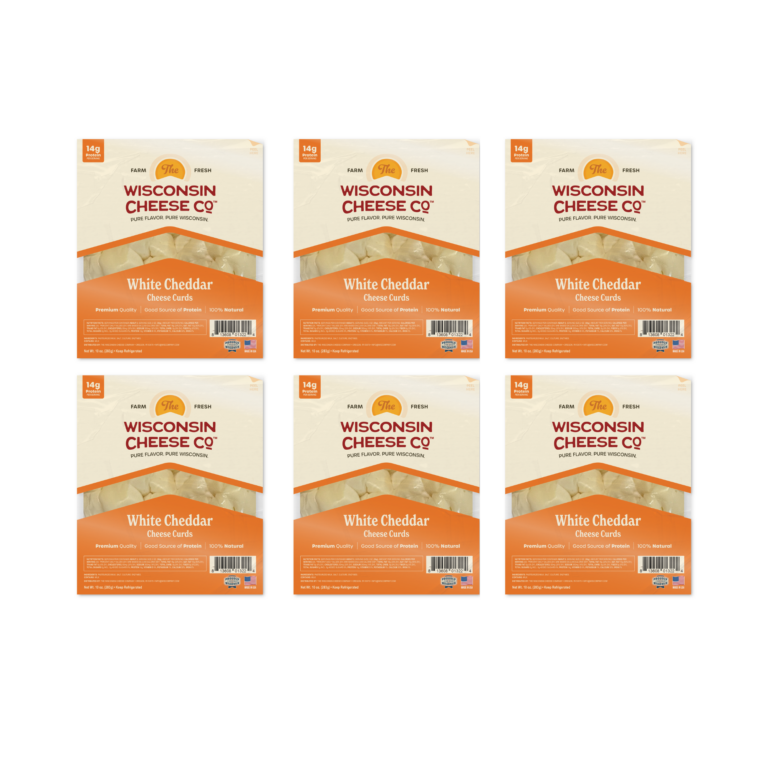 White Cheddar Cheese Curds 6-Pack