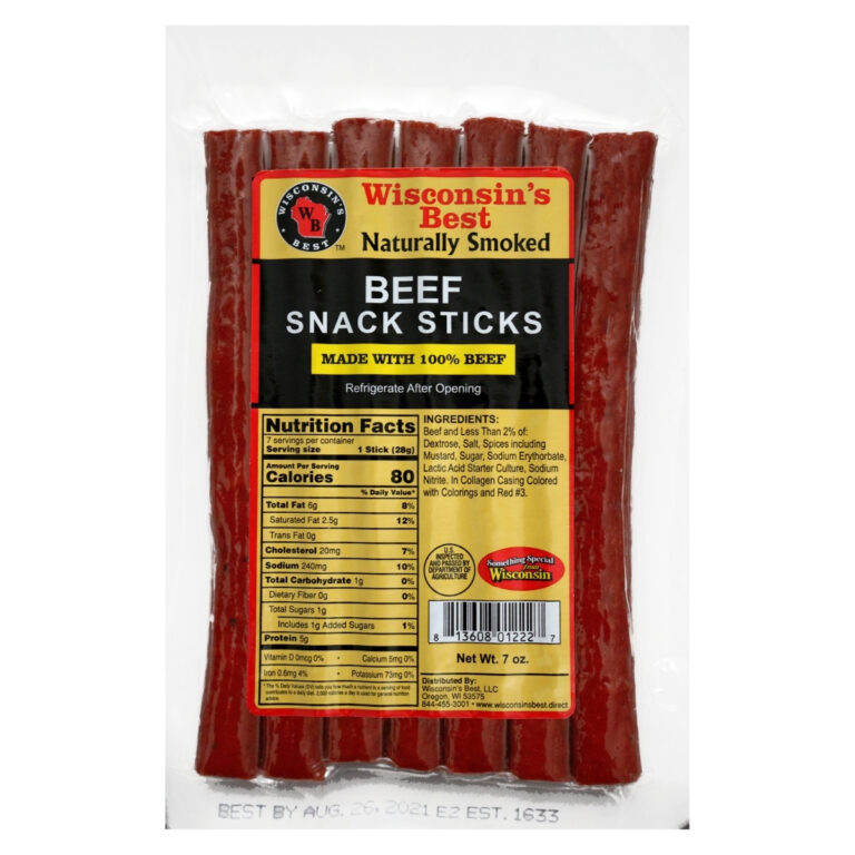 7oz Beef Snack Sticks