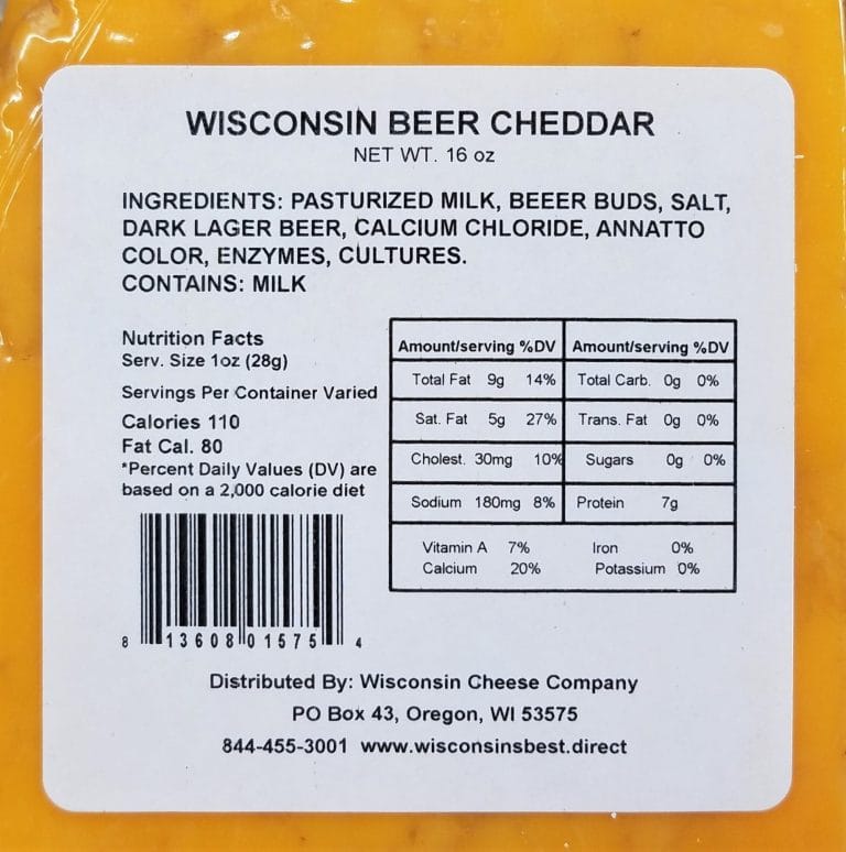 Beer Cheddar Cheese Gallery Image