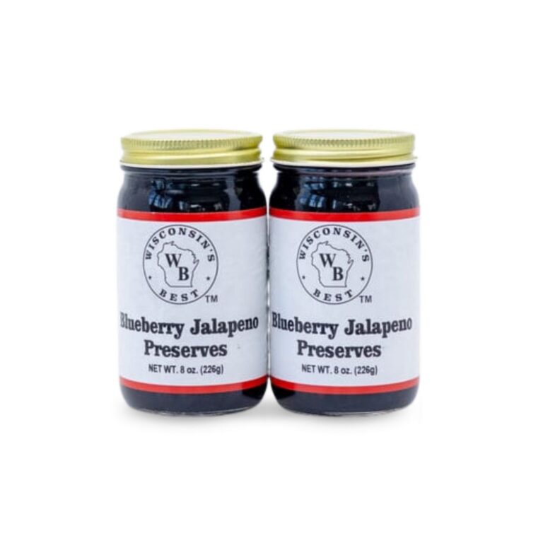 Blueberry "Jalapeno" Preserves 8 oz. (2 Pack)