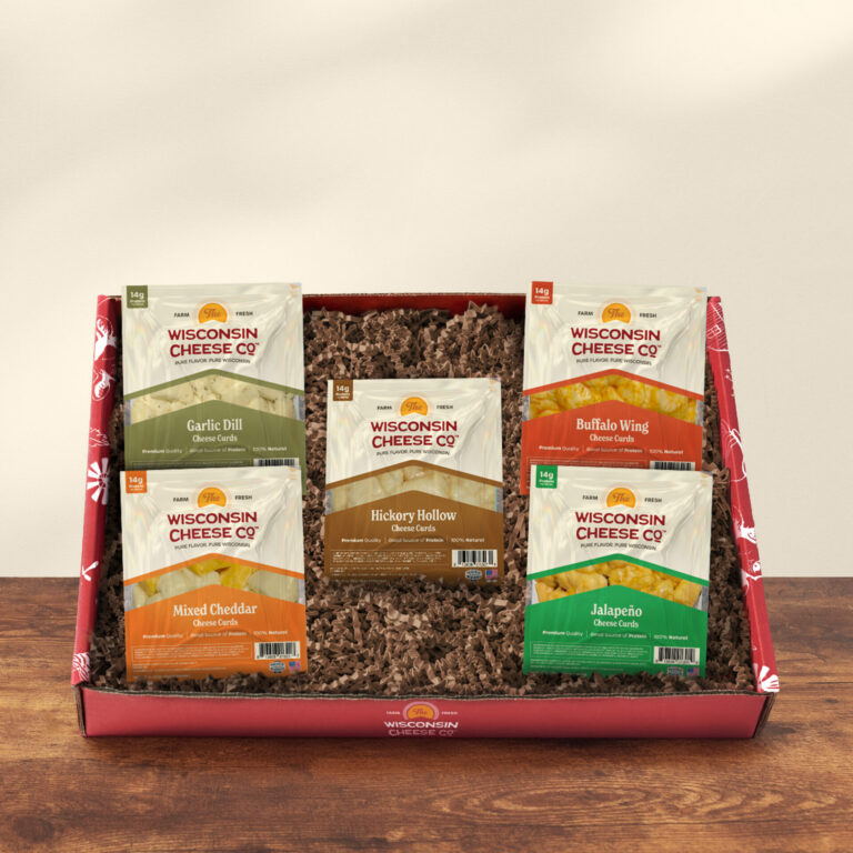 Cheese Curd Sampler Gift Box