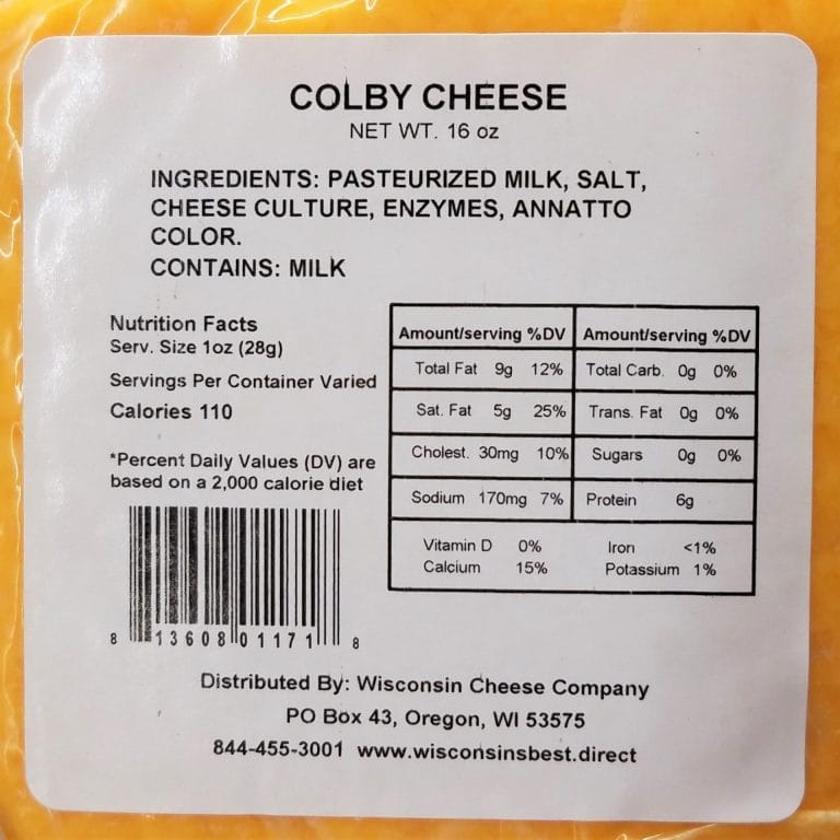 Colby Cheese Gallery Image