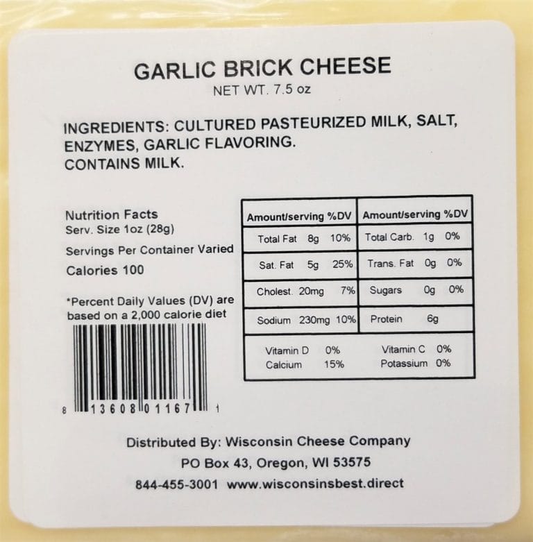 Garlic Brick Cheese Gallery Image