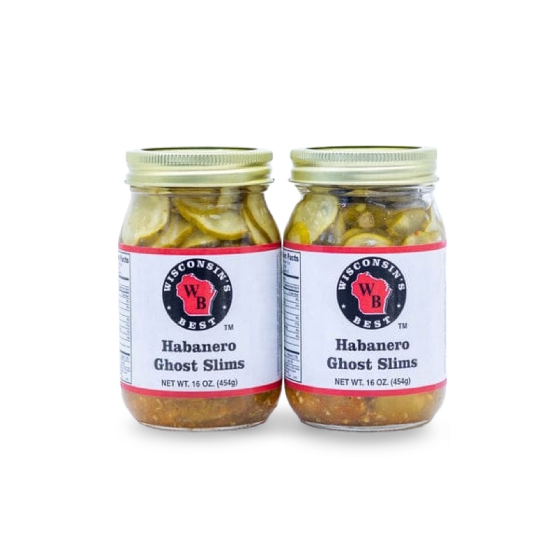 Habanero Ghost Slims 16 oz. (2 Pack)