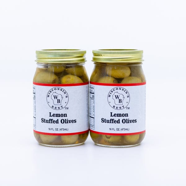 Lemon Stuffed Olives 16 oz. (2 Pack)