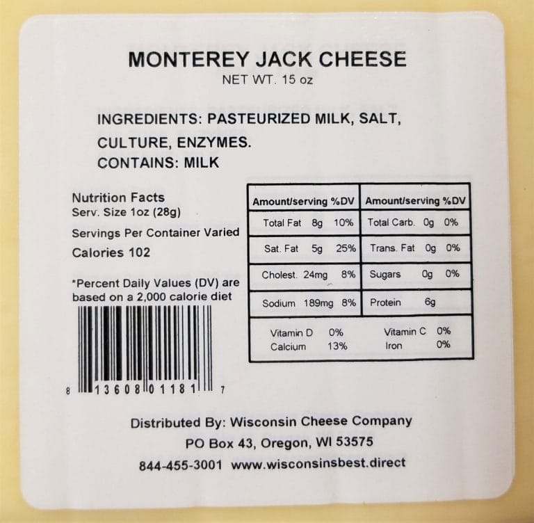 Monterey Jack Cheese Gallery Image