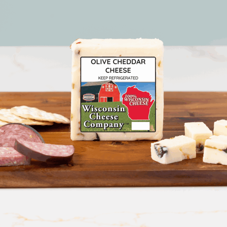 Olive Cheddar Cheese