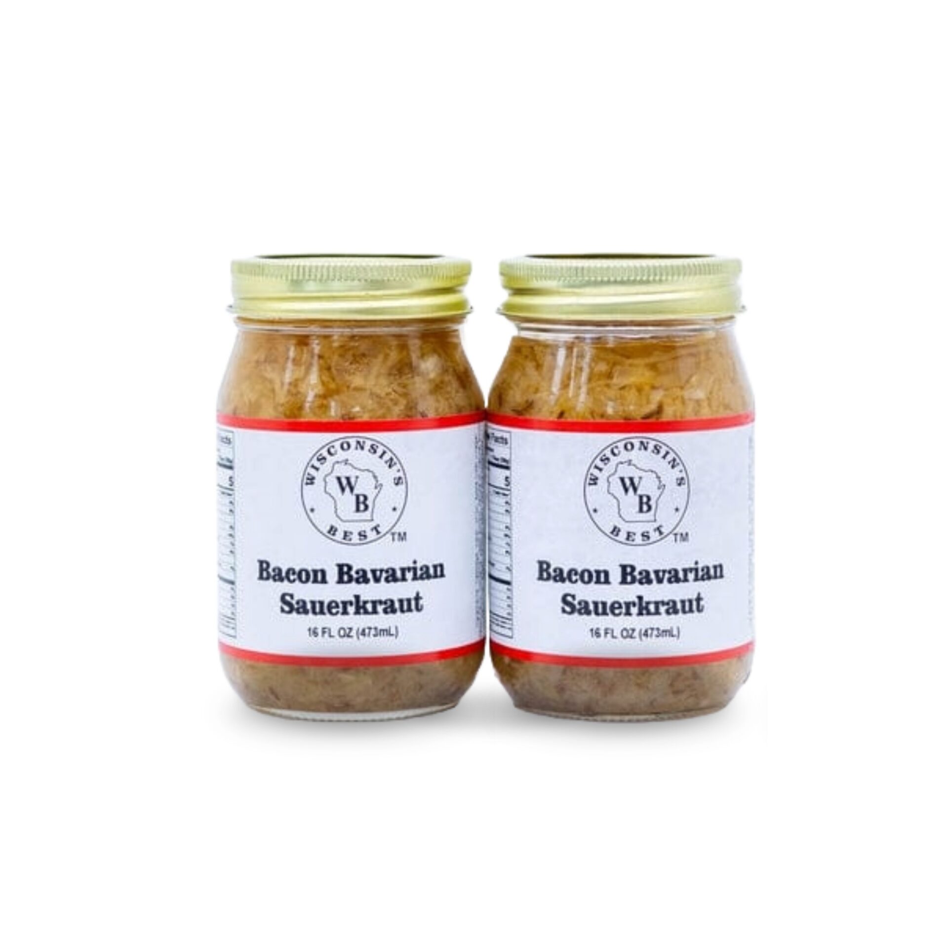 Sauerkraut "Bacon Bavarian" 16 oz. (2 Pack)