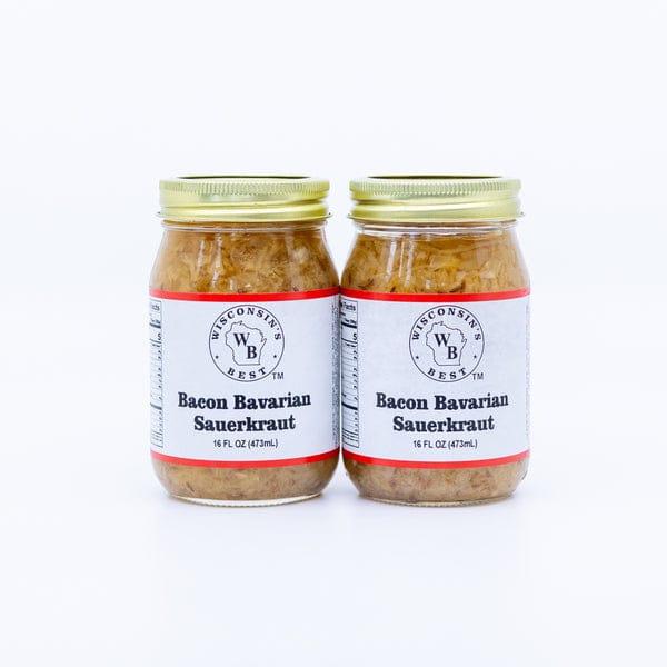 Sauerkraut “Bacon Bavarian” 16 oz. (2 Pack)