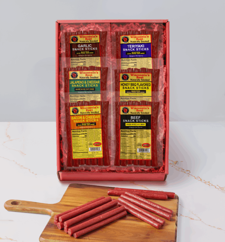 The Ultimate Meat Lover’s Snack Stick Gift Box