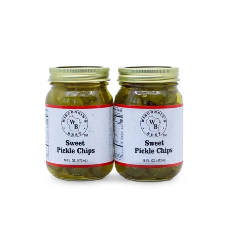 Sweet Pickle Chips 16 oz (2 Pack)