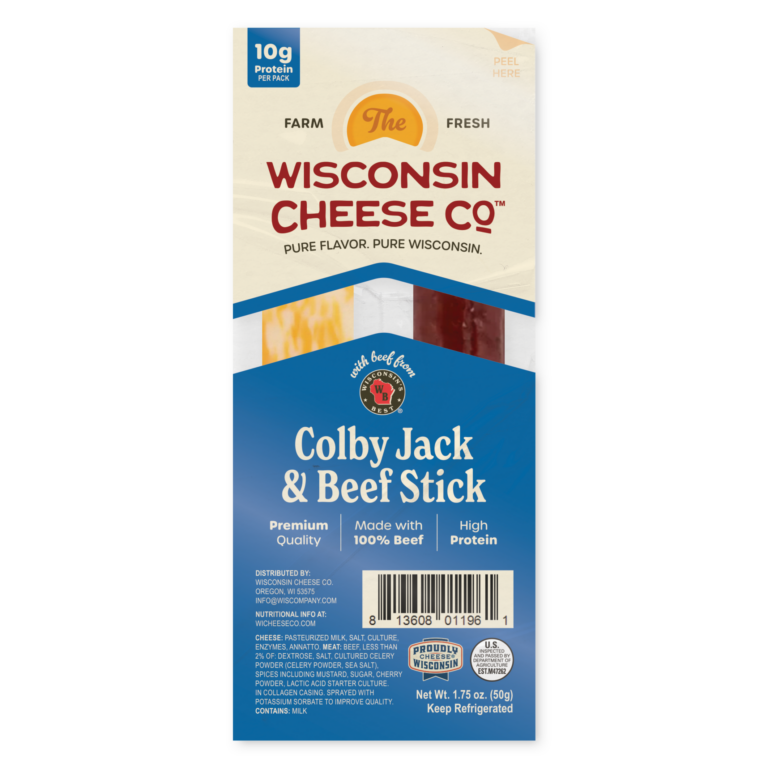 colby cheese and beef sticks