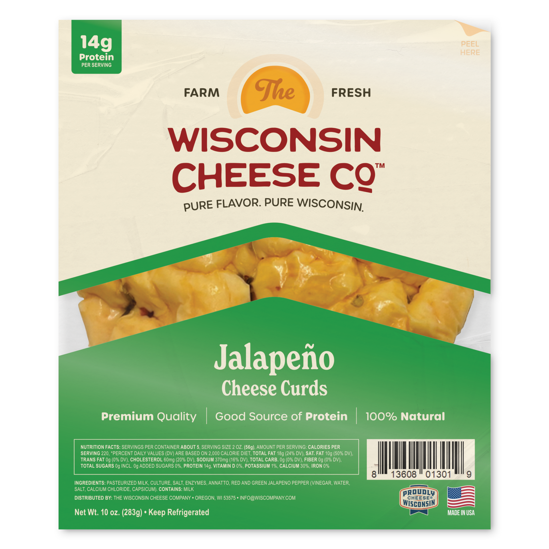 Jalapeño Cheddar Cheese Curds