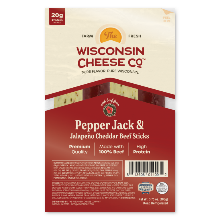 pepper jack cheese and beef sticks