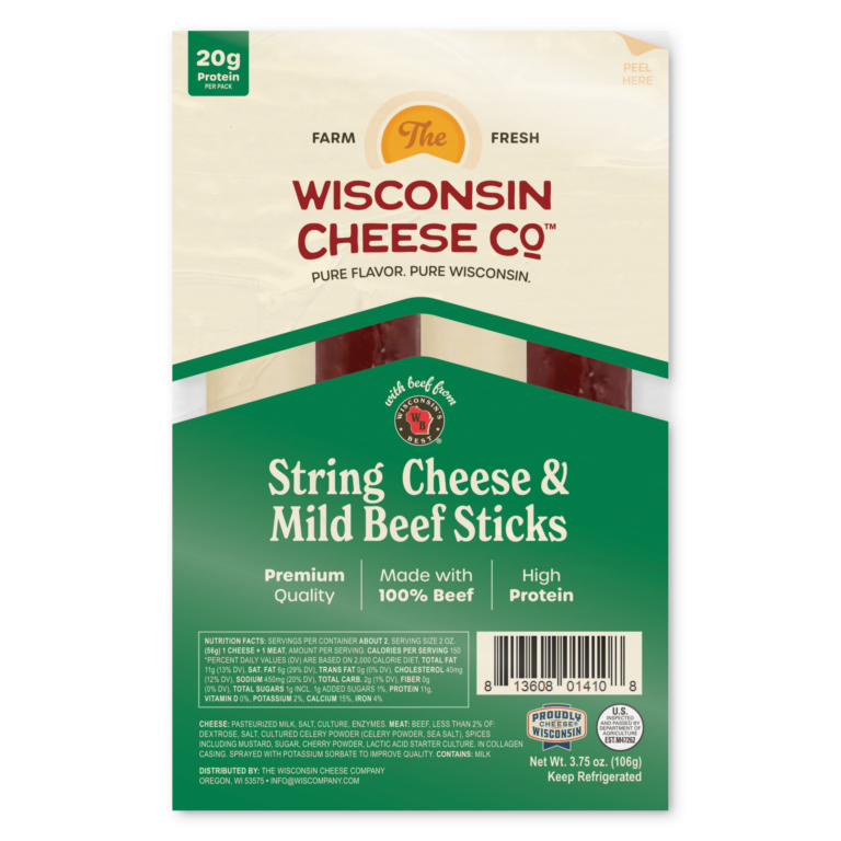 string cheese and beef sticks