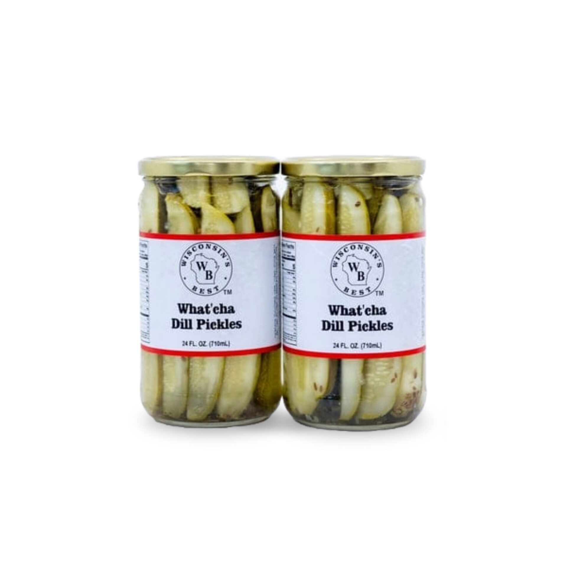 What'cha Dill Pickles 24 oz. (2 Pack)