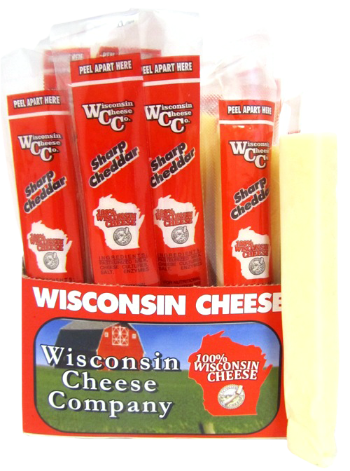 Sharp Cheddar Cheese Snack Sticks, 24 Count