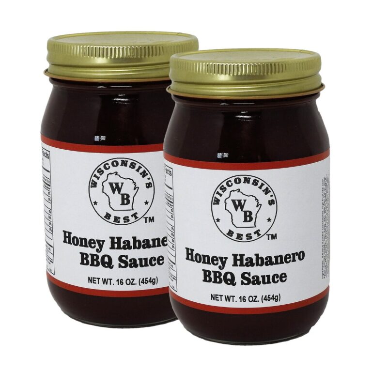 Honey Habanero BBQ Sauce 16oz. (2 Pack)