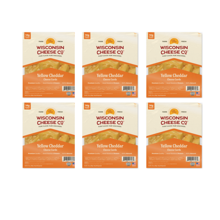 Yellow Cheddar Cheese Curds 6-Pack