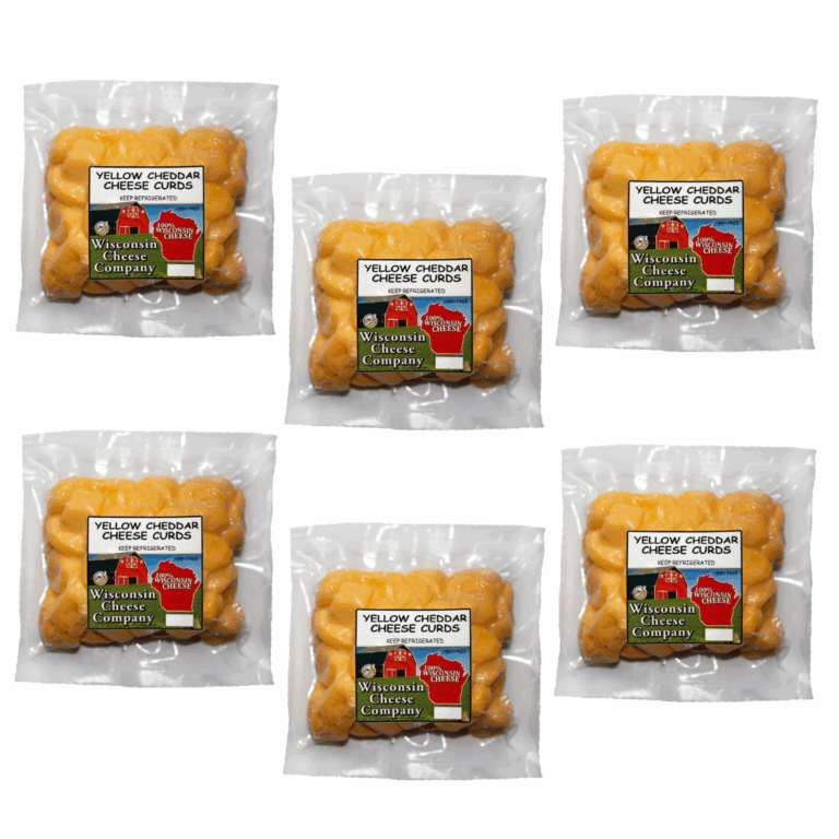 yellow cheddar cheese curds 6 pack