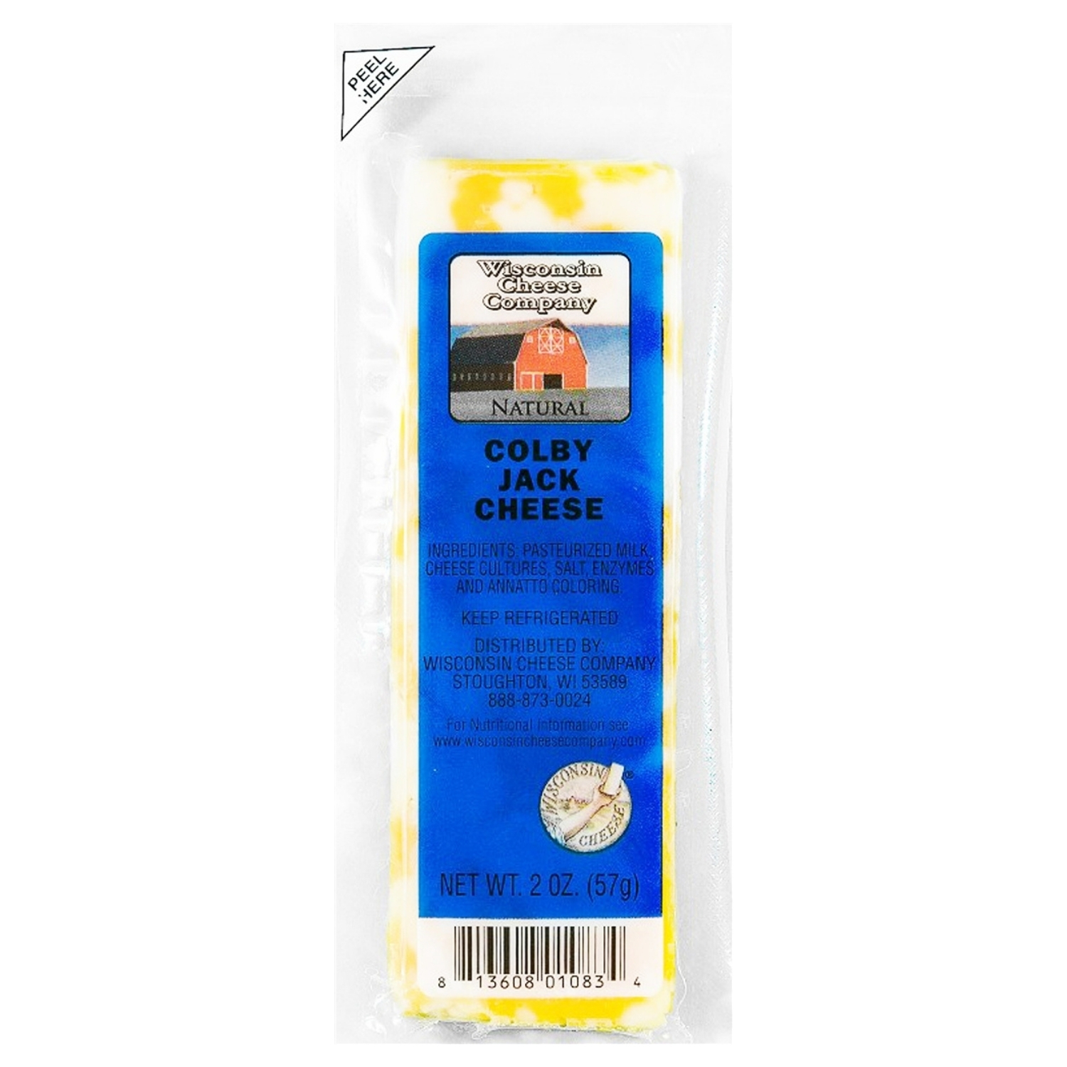2 oz Colby Jack Cheese