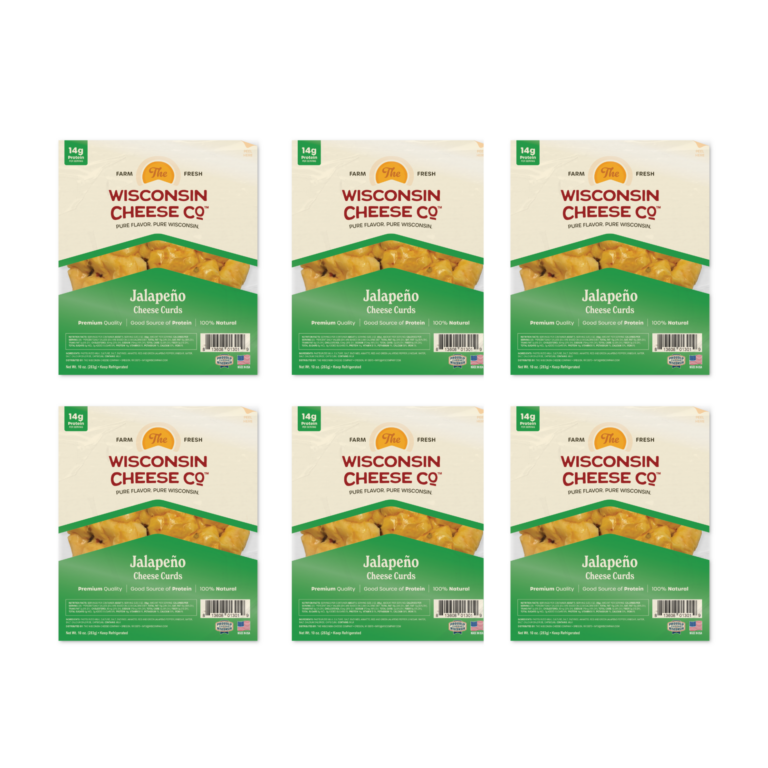 Jalapeño Cheddar Cheese Curds 6-Pack