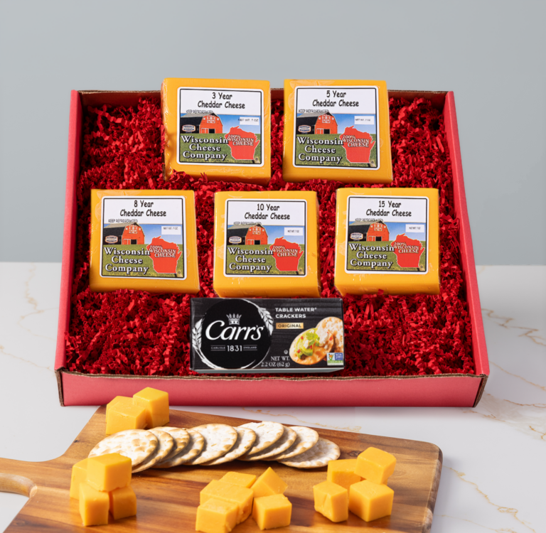 aged cheddar reserve gift box