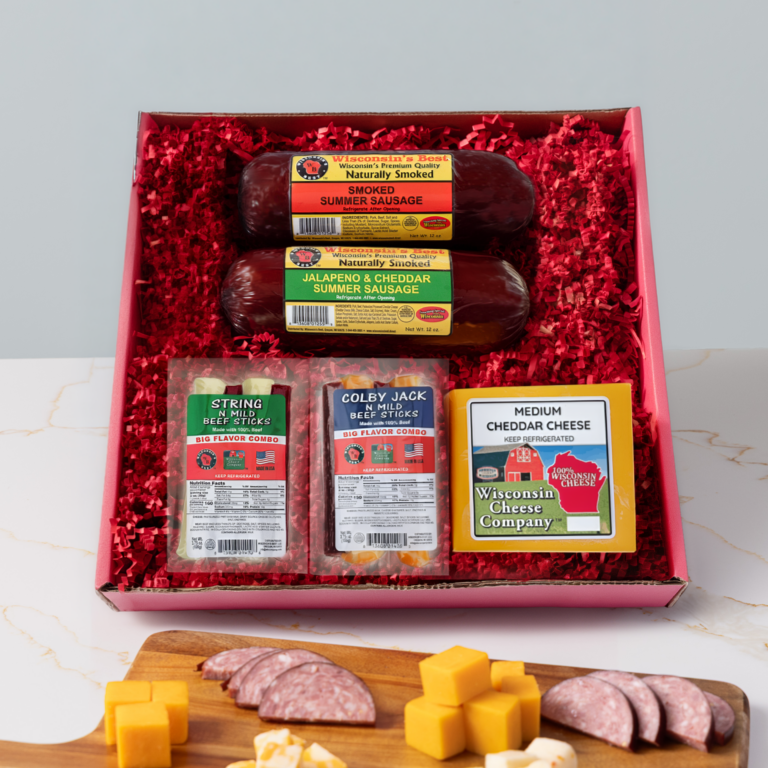 meat lovers cheese gift box