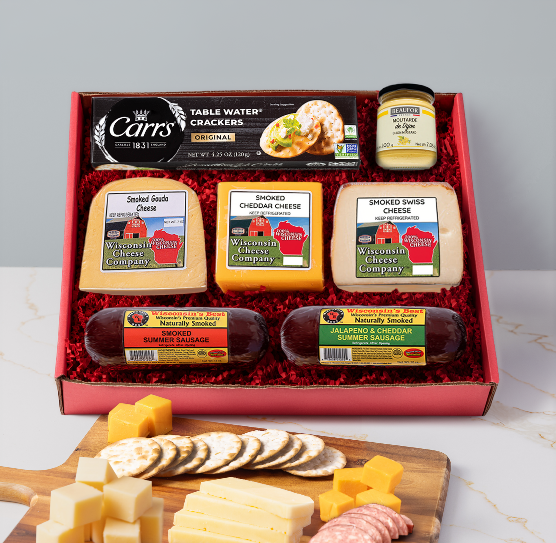 Smokehouse Cheese and Meat Gift Box