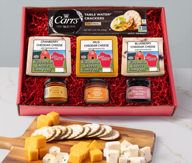 Sweet & Savory cheese gift Box