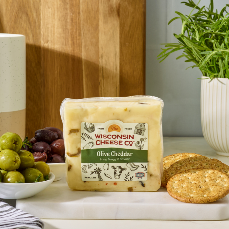 Olive White Cheddar